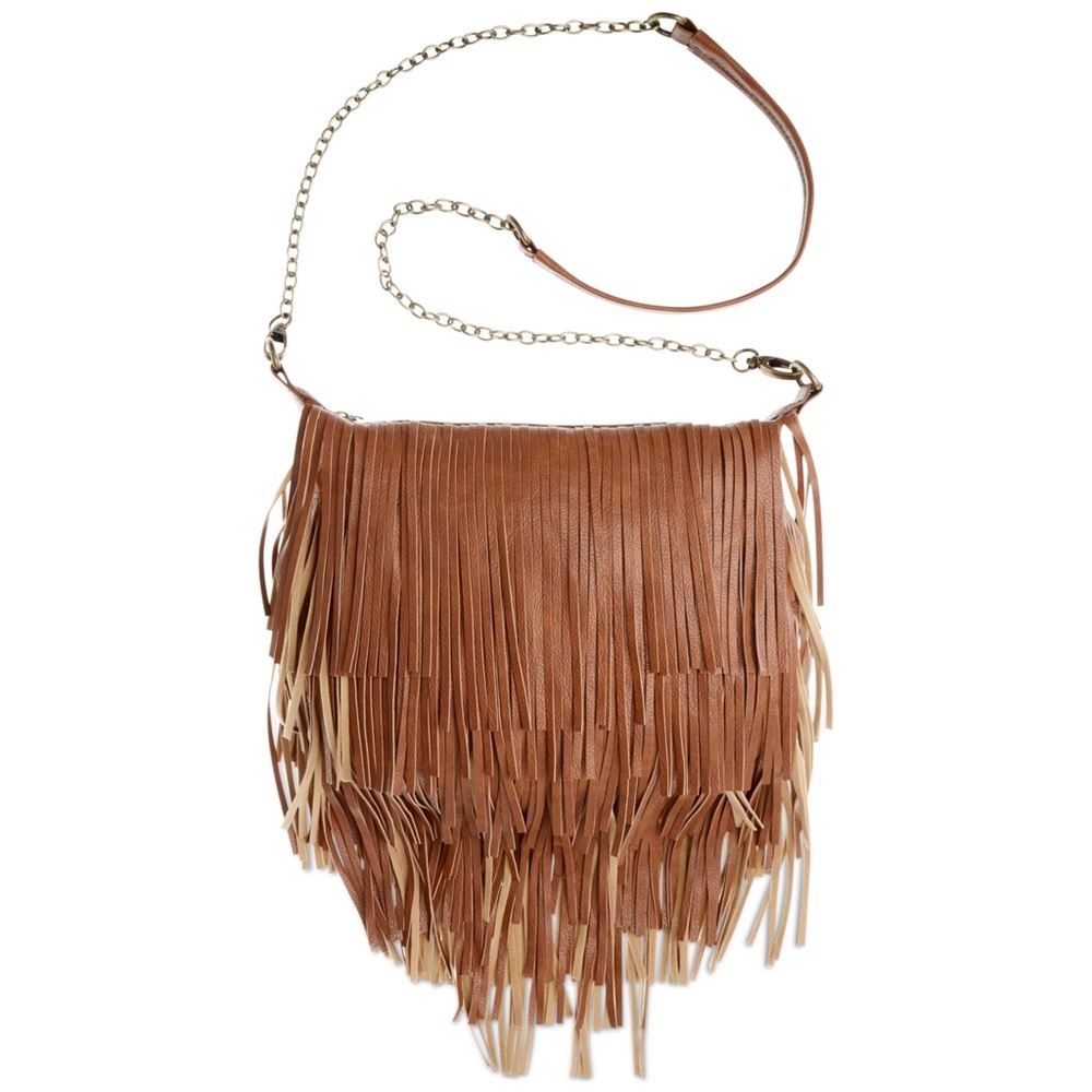 Steve Madden Bmocha Fringe Crossbody Purse